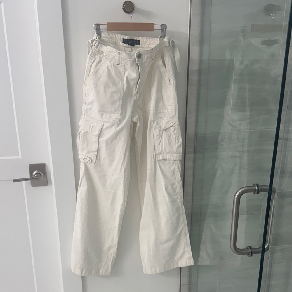 Sanctuary Men's Off-White Cargo Pants